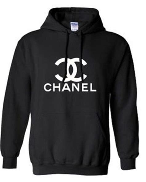 chanel sweater black and white|chanel or die hoodie svart.